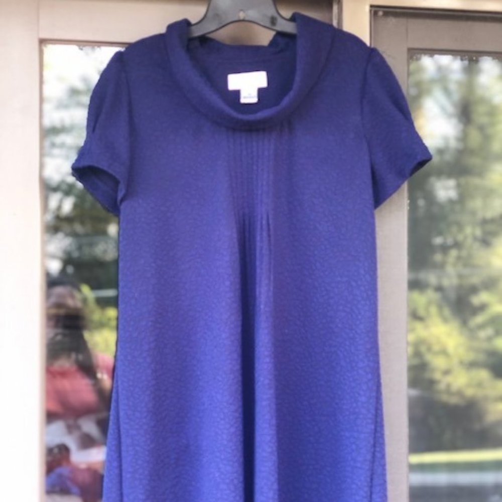 60's Style Jackie O Navy Blue Dress